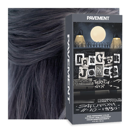 Danger Jones Semi-Permanent Hair Color Pavement Grey front view