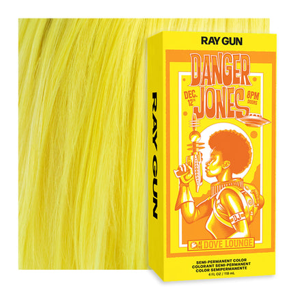 Danger Jones Semi-Permanent Hair Color Ray Gun Neon Yellow front view