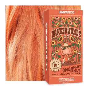 Danger Jones Semi-Permanent Hair Color Simpatico Light Peach front view