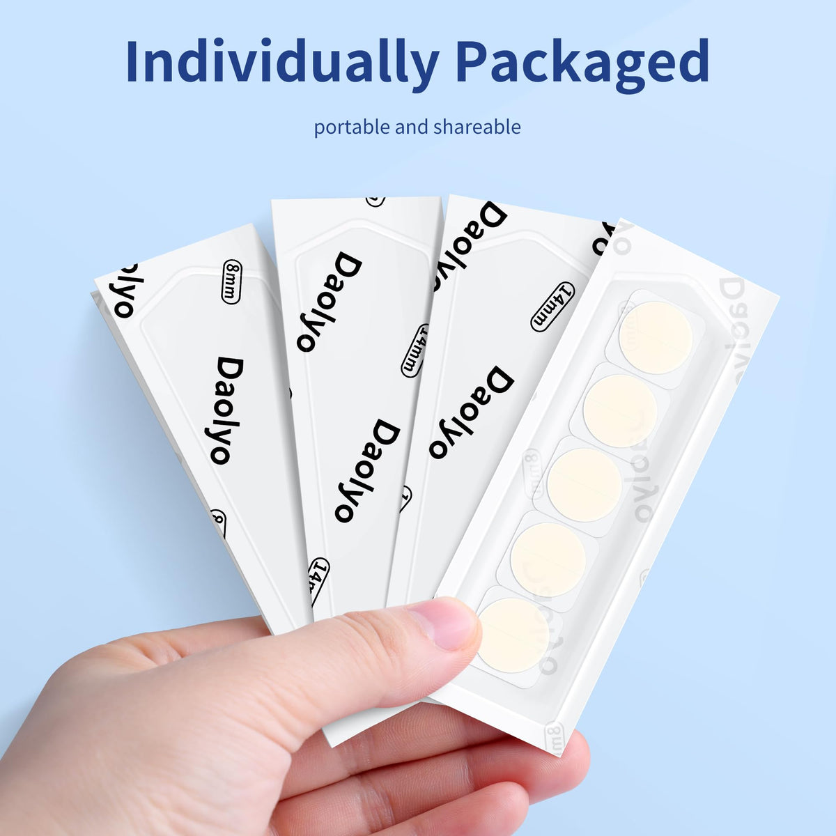 Daolyo Pimple Patches in eco-friendly pouch