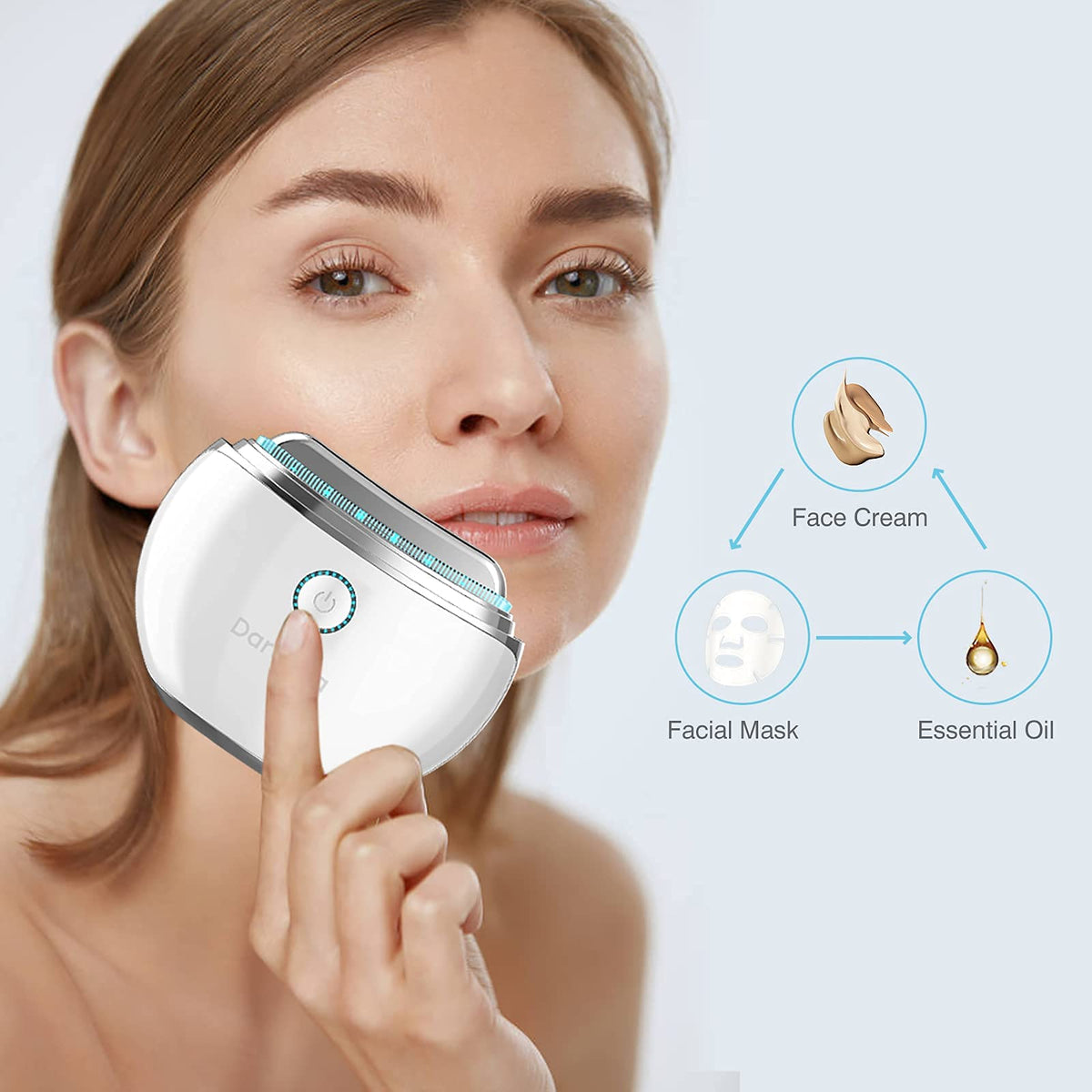 DAROMA Gua Sha Electric Massager in packaging