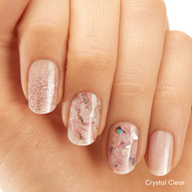 Dashing Diva Classic Marbles Collection nail strips with glossy finish