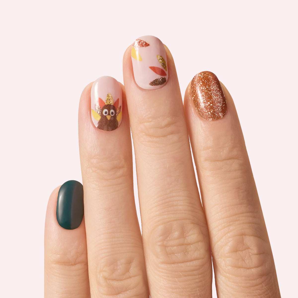 Dashing Diva Fowl Play manicure set including prep pad and nail file