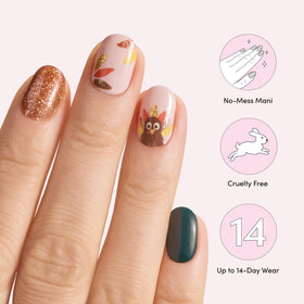 Dashing Diva Fowl Play nail strips with packaging displayed