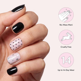Dashing Diva Gloss Nail Strips Matchy Matchy prep pad and nail file included