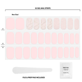 Dashing Diva Gloss Nail Strips with included prep pad and nail file