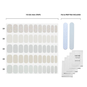 Dashing Diva Gloss Nail Strips with prep pads and nail files