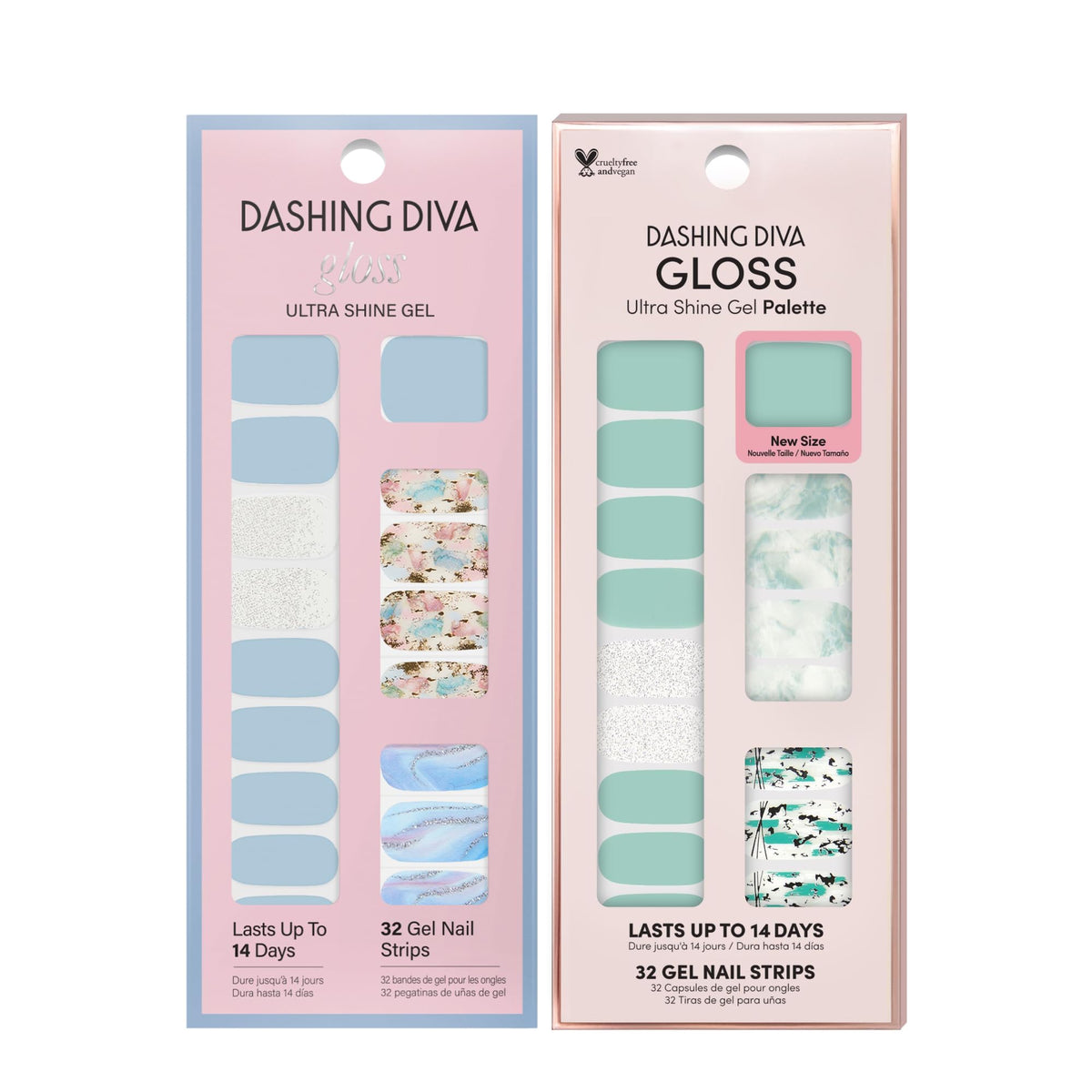 Dashing Diva nail file and prep pad included