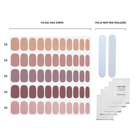 Dashing Diva nail files included in the kit