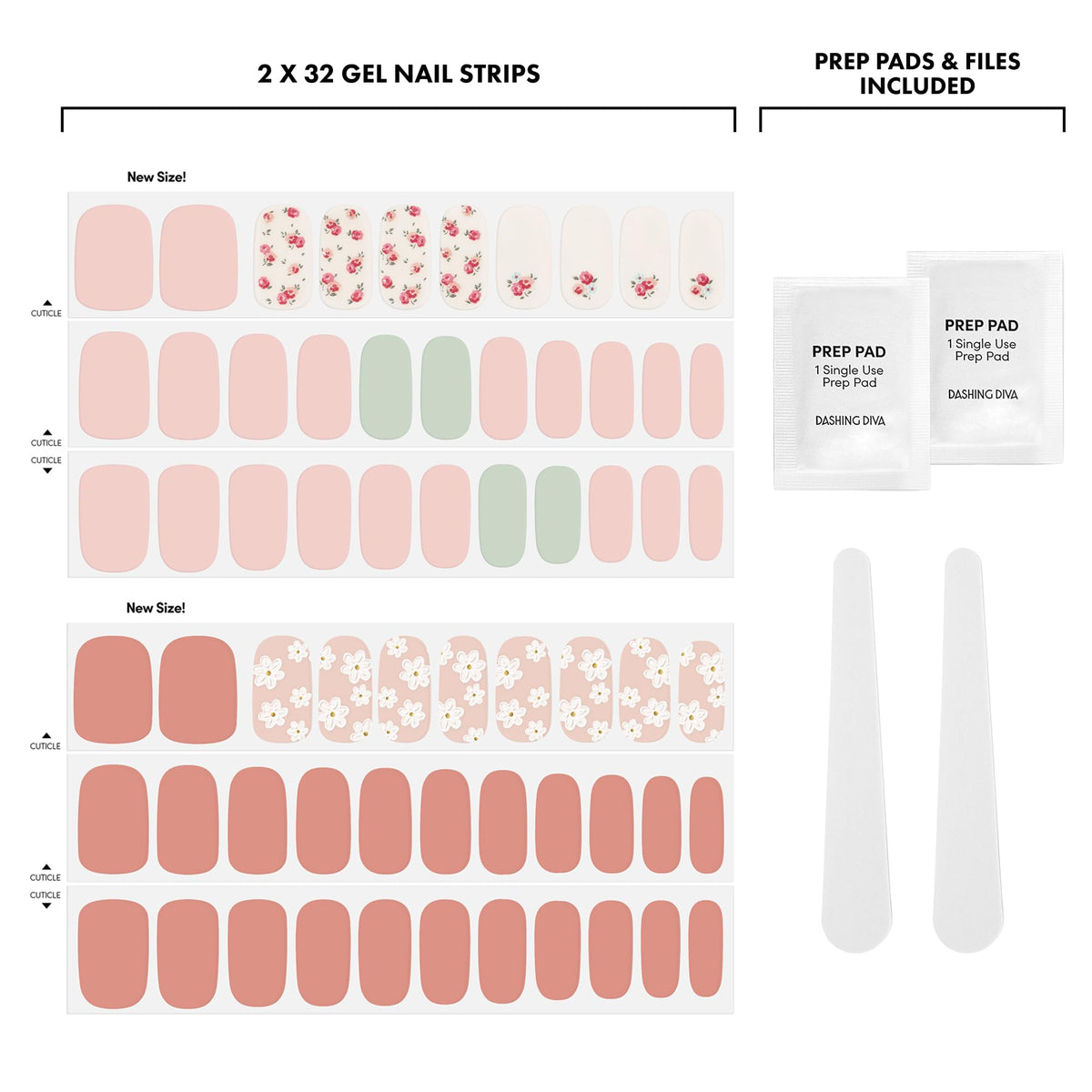 Dashing Diva nail strips applied on nails in a stylish setting