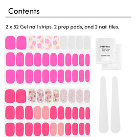 Dashing Diva nail strips packaging and included accessories