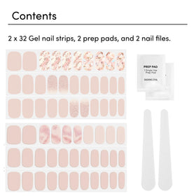 Dashing Diva nail strips with included prep pad and nail file