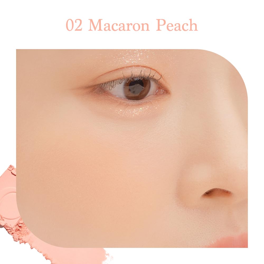 dasique Blending Mood Cheek #03 Peach Blending in makeup setup