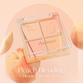 dasique Blending Mood Cheek #03 Peach Blending on skin swatch