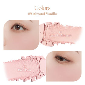 dasique Blending Mood Cheek #09 Almond Vanilla swatches on skin