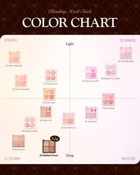 dasique Blending Mood Cheek #20 Melted Choco in beauty setup