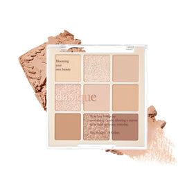 dasique Shadow Palette #07 Milk Latte front view with warm shades