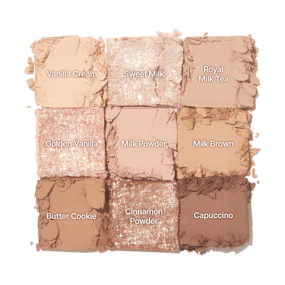 dasique Shadow Palette #07 Milk Latte packaging close-up