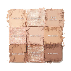 dasique Shadow Palette #07 Milk Latte packaging close-up
