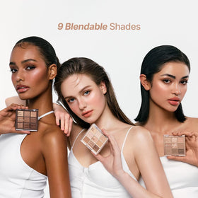 dasique Shadow Palette #07 Milk Latte showing creamy beige colours