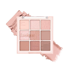 dasique Shadow Palette Rose Milk Tea front view with 27 shades