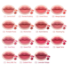 dasique Souffle Color Pot Sweet Pink applied on cheeks