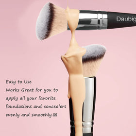 Daubigny Dual-ended Brush in a makeup kit setting