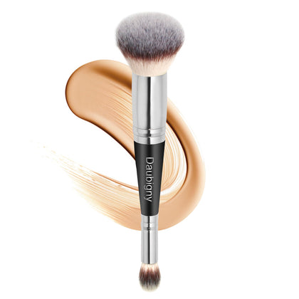 Daubigny Dual-ended Foundation Brush front view