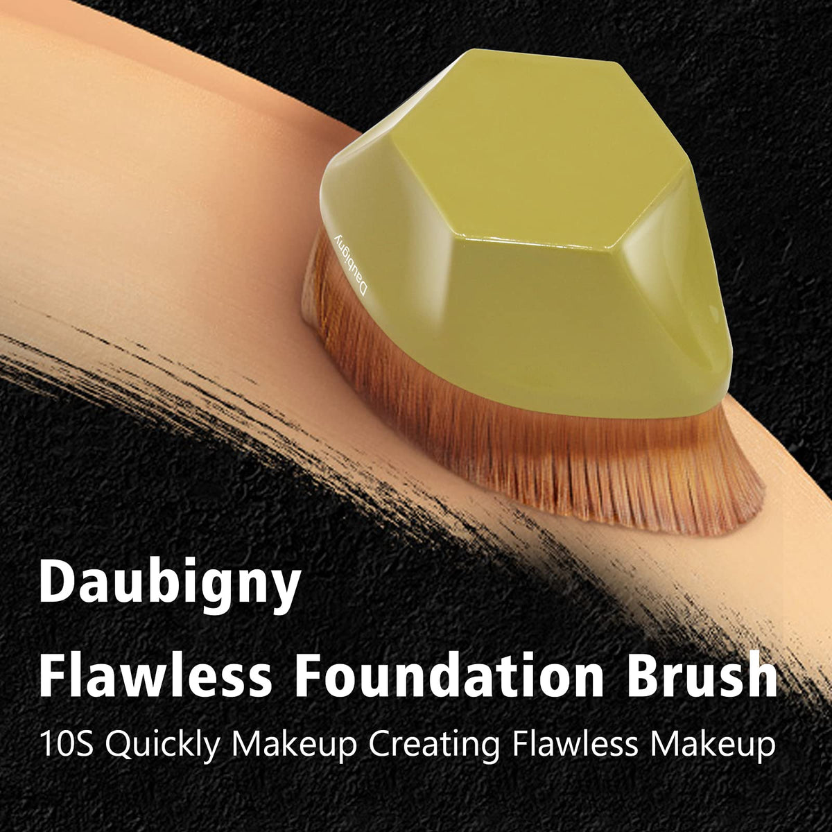 Daubigny Foundation Brush with protective case packaging