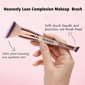 Daubigny foundation brush with soft bristles close-up