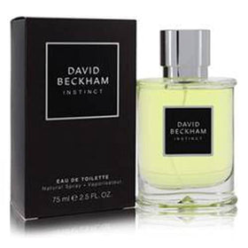 David Beckham Instinct Cologne Spray 2.5 oz packaging side view