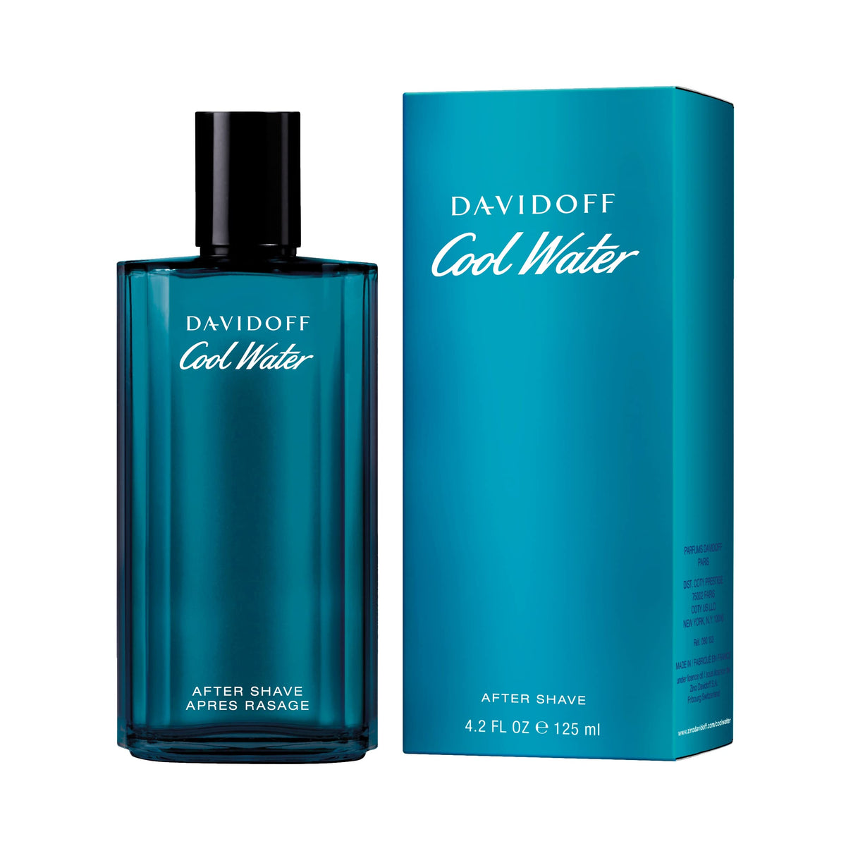 Davidoff Cool Water Aftershave Splash with grooming essentials