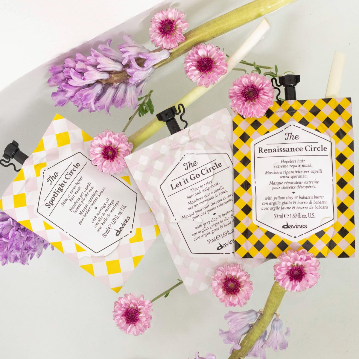 Davines Let It Go Circle Hair Mask texture close-up