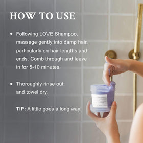 Davines LOVE SMOOTHING Conditioner 272g side view
