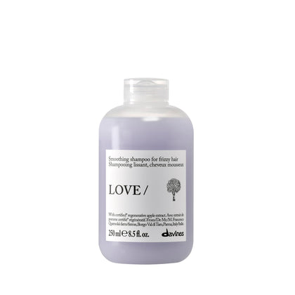 Davines LOVE SMOOTHING Shampoo 8.5 Fl Oz front view