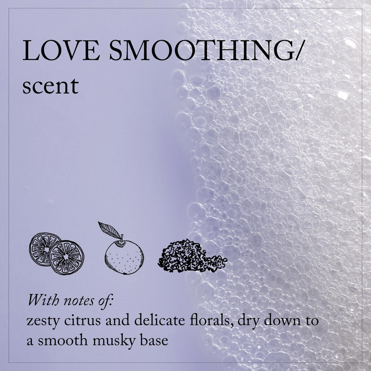 Davines LOVE SMOOTHING Shampoo in bathroom setting