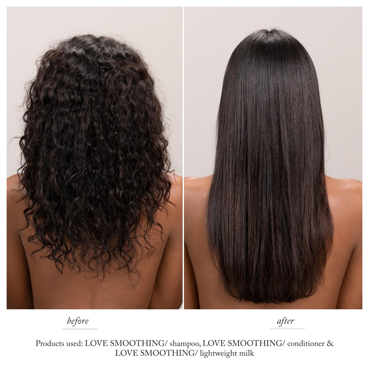 Davines LOVE SMOOTHING Shampoo refill pouch back view