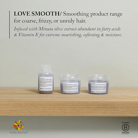 Davines LOVE SMOOTHING Shampoo travel size 91g with packaging