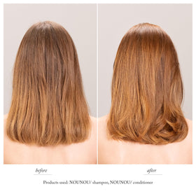 Davines NOUNOU Shampoo back view with ingredients list