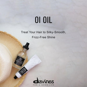 Davines OI Oil 60g back view showing ingredients