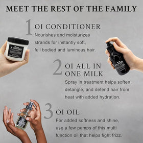 Davines OI Shampoo 549g refill with natural ingredients