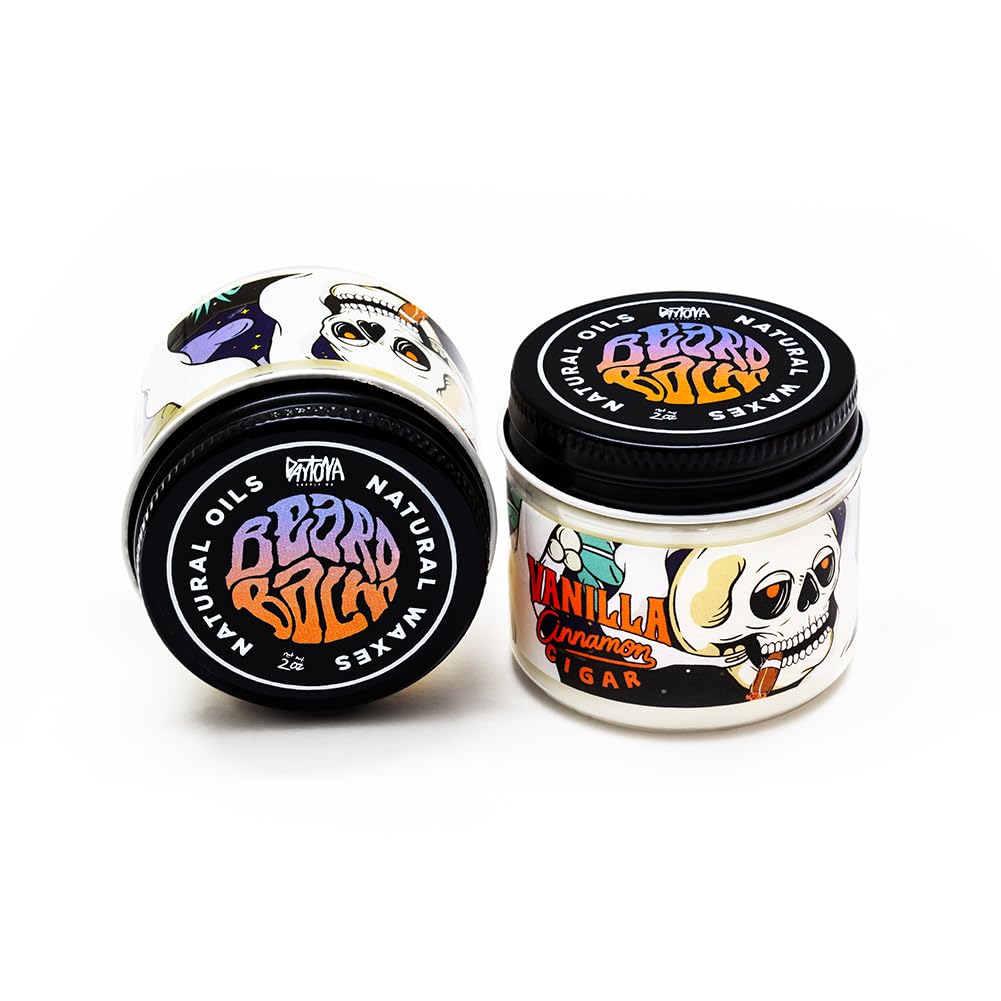 Daytona Supply Co Beard Balm Vanilla Cinnamon Cigar packaging