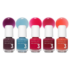 Dazzle Dry Mini Flight Carnival 5 Mini Lacquers set front view