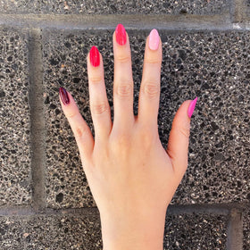 Dazzle Dry Mini Flight Coronado Heart of Fire lacquer close-up
