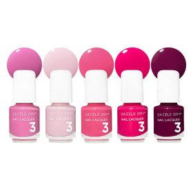 Dazzle Dry Mini Flight Coronado set of 5 mini lacquers front view