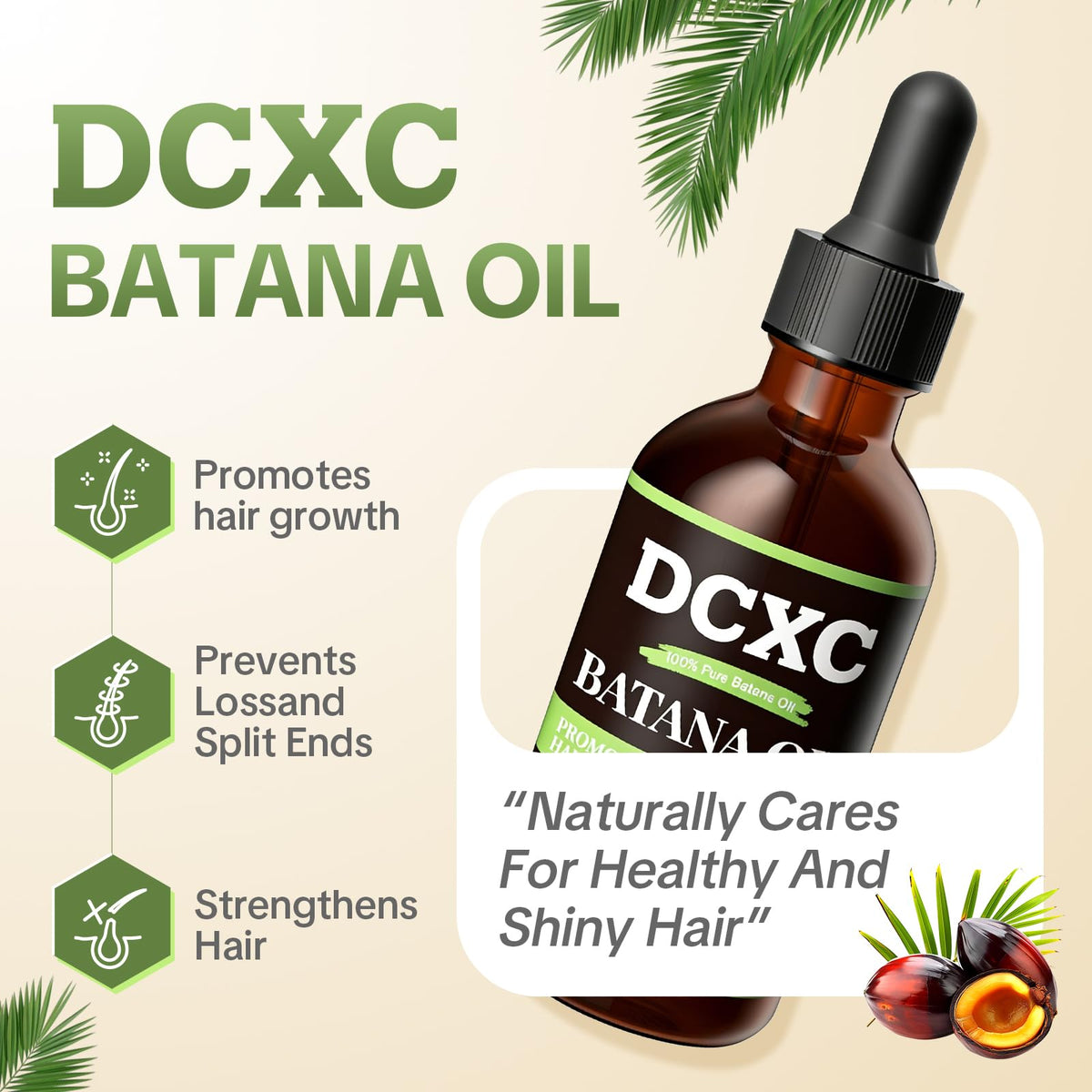 DCXC Batana Oil bottle with label