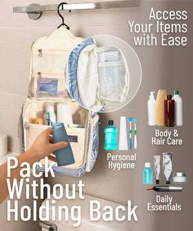 DD D&D Wanderlust Toiletry Bag compact size for easy travel