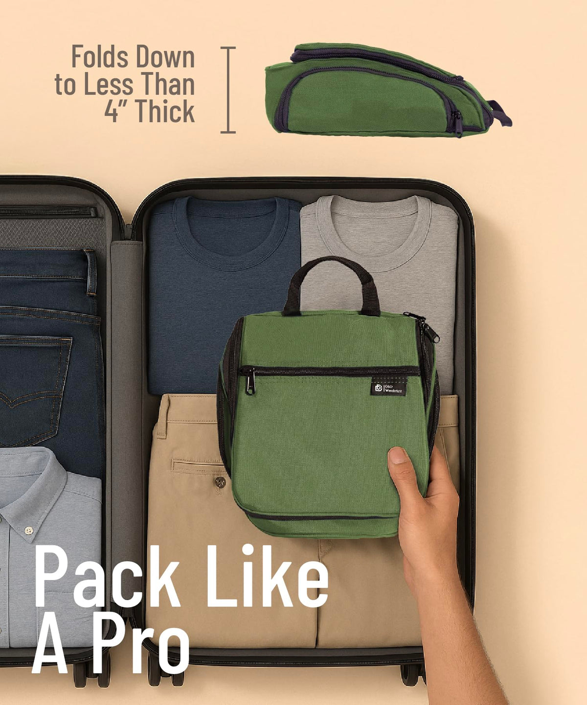 DD D&D Wanderlust Toiletry Bag in stylish design