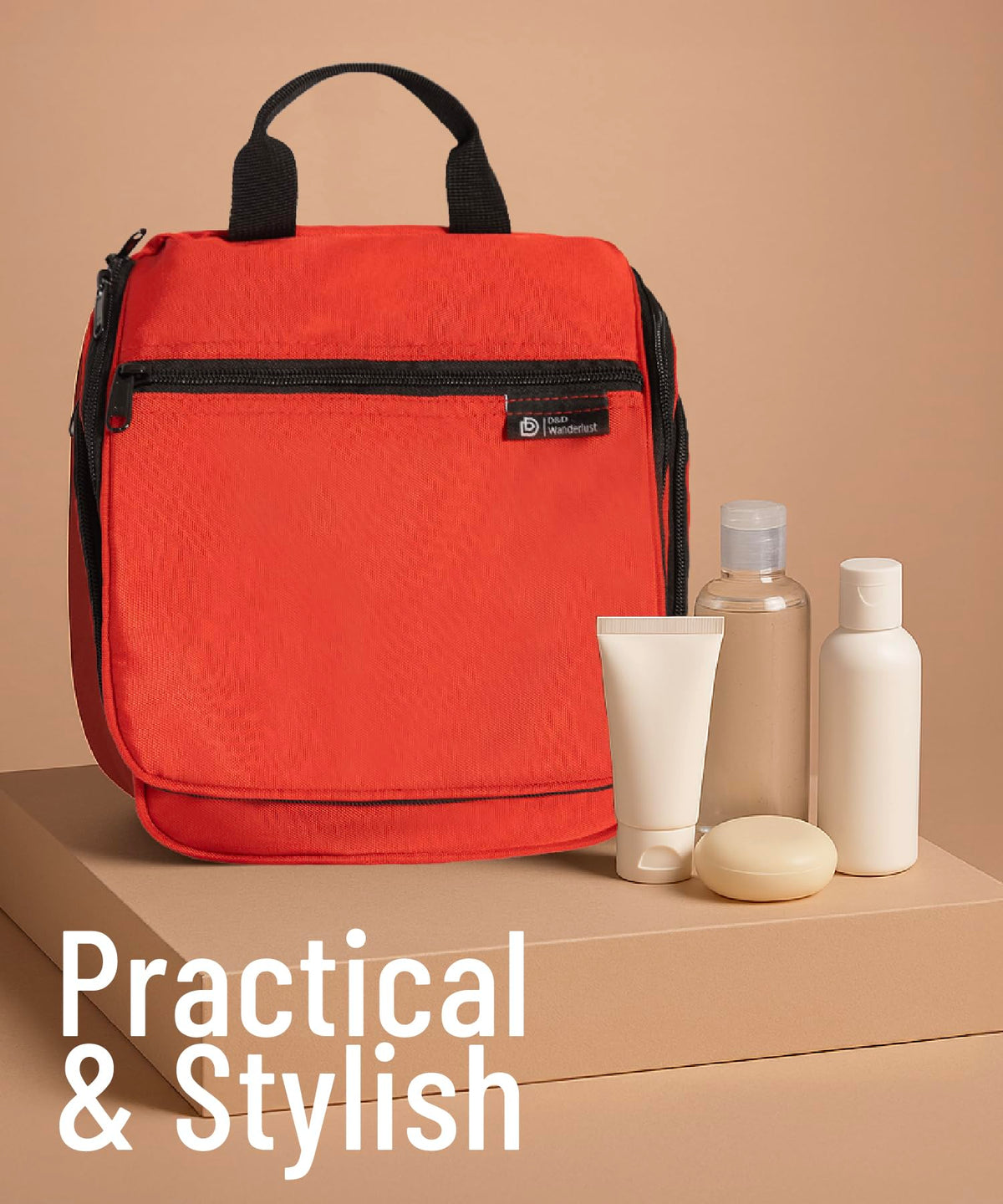 DD D&D Wanderlust Toiletry Bag showing water-resistant material