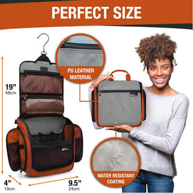 DD D&D Wanderlust Toiletry Bag showing XXL metal swivel hook